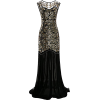 Metme Women's 1920s Sequin Vintage Dress - Dresses - $51.99 