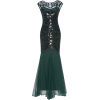 Metme Women's 1920s Sequin Vintage Dress - Dresses - $51.99 