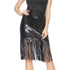 Metme Women's Sequin Skirt Sparkly - Skirts - $31.99 