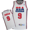 Michael Jordan 9# White USA Ba - Fatos de treino - 