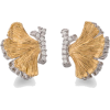 Michael Aram Butterfly Ginkgo Half Earri - Uhani - $750.00  ~ 644.16€