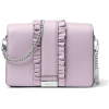 Michael Kors Jade Ruffled Leather Clutch - Clutch bags - 