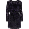 Michael Kors Purple Black Dress - Obleke - 