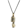 Microphone Necklace #rockabilly #vintage - Ожерелья - $40.00  ~ 34.36€