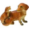 Mid century dashhund and puppy cermanics - Predmeti - 