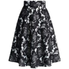  Midi Skirt in Black - Röcke - 