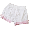 Milanoo White and Pink Lolita Bloomers - Roupa íntima - 