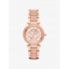 Mini Parker Rose Gold-Tone And Blush Acetate Watch - Watches - $390.00 