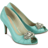 Mint Green Occasion Shoes - Sapatos clássicos - 