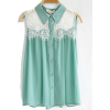 Mint - Camisa - curtas - 