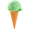 Mint ice cream - Comida - 