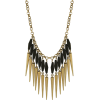Miso Stone & Spike Necklace - Collares - 