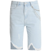 Missguided - Long Light Denim Shorts - Spodnie - krótkie - $35.00  ~ 30.06€