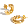 Missoma-Mini Chubby Hoop Earrings - Aretes - $110.00  ~ 94.48€