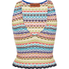 Missoni Mare Cropped Crochet-Knit Top - Camisas sem manga - 