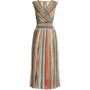 Missoni Metallic-Striped Knitted dress - sukienki - 