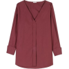 Miu Miu Red Long sleeves shirts - 长袖衫/女式衬衫 - 