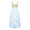 Miu Miu Floral-Embellished Cotton Midi D - Dresses - 