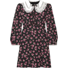 Miu Miu Floral Print Silk Dress - Obleke - 