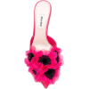 MiuMiu Flower Mules - Sandale - 