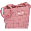 Miu Miu NAPPA BUCKET WITH CRYSTALS - Torby posłaniec - 