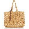 Miu Miu Natural Beaded Tote - Hand bag - 