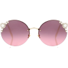 Miu Miu Pink Sunglasses - Sonnenbrillen - 