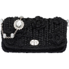 Miu Miu SHOULDER BAG IN RAFFIA - Messaggero borse - 