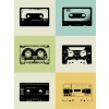 Mix tape poster by Naxart - Rascunhos - 