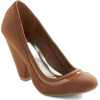 Modcloth heels in brown - Klasyczne buty - 