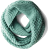 Modcloth teal knit scarf - スカーフ・マフラー - 