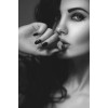 Model black and white - Mie foto - 