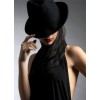 Model in Black Hat and Top - Resto - 