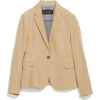 Moleskin blazer with elbow pat - Jacket - coats - 