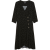 Monki Buttoned Wrap Dress - Vestidos - 