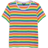 Monki Rainbow Tee - T-shirts - 