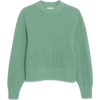 Monki green sweater - Пуловер - 