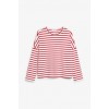 Monki red striped tshirt - Camicie (lunghe) - 