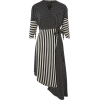 Monochrome Dress - sukienki - 