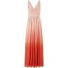Monsoon Olwen Ombre Coral Maxi Dress - sukienki - 