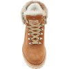 Montelliana Fur-Trimmed Suede Lace-Up Bo - Čizme - 
