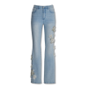 Monterey 3d Floral Pearl Embellished Jea - Traperice - 