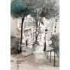 Montmartre sketch ClaudeChappe 1763-1805 - イラスト - 