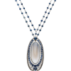 Moonstone Sapphire NecklaceTiffany 1910s - Necklaces - 