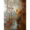 Morning Showers by Sarah Kidner painting - イラスト - 