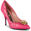 Moschino Bear Leather High-Heel Pumps - Klasični čevlji - 