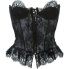 Moschino Laced Corset - Camisas sin mangas - 