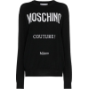 Moschino - Logo knit sweater - プルオーバー - 