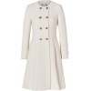 Moschino White Coat - Jacket - coats - 