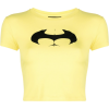 Mowalola graphic crop t-shirt - Camisola - curta - $159.00  ~ 136.56€